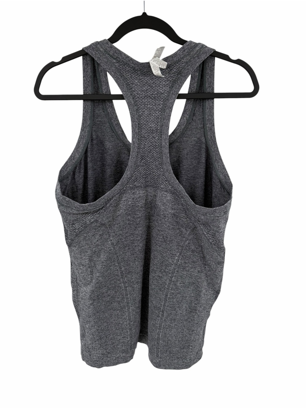 Athleta Women's Momentum Seamless Gray Racerback Tank Top XL - Picture 2 of 4